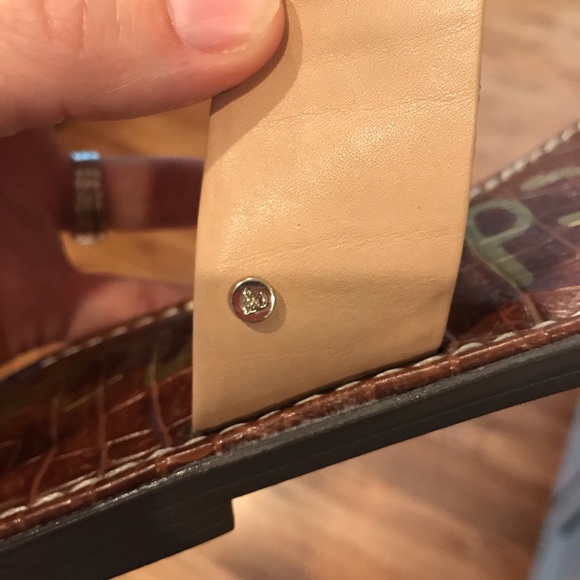 SAM EDELMAN Kane Flat Sandal Size 7.5 - Picture 7 of 7